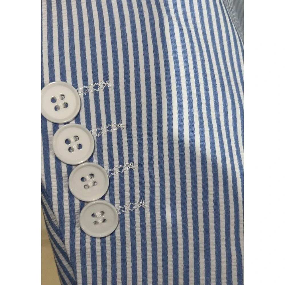 (b40/20) Mogu 2 Pieces Mens Suit Buttons Blazer Pants Set Size 3 Xl (42x33)